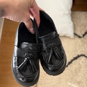 Zara Black Kids Dress Shoes